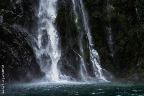 Stirling Falls  Milford Sound  New Zealand