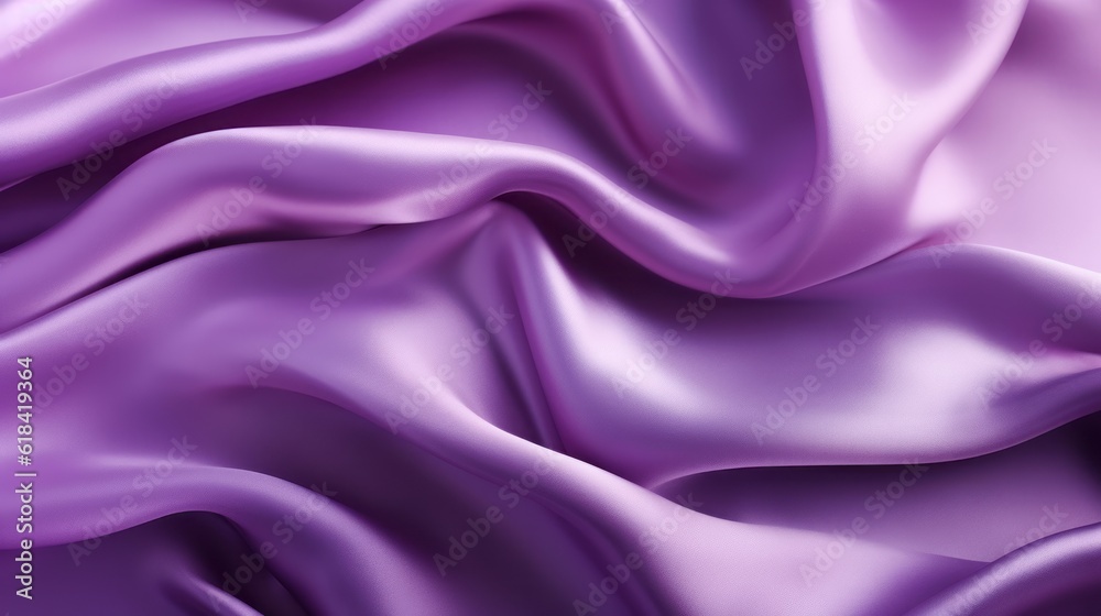 Silk Unfurled, Abstract Background with Luxurious Wavy Folds of Satin Velvet Material, generative ai. Silk Unfurled, Abstract Background with Luxurious Wavy Folds of Satin Velvet Material, generative ai.