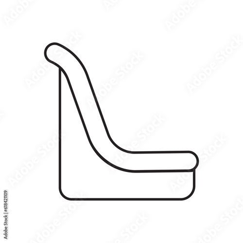 chair icon vector