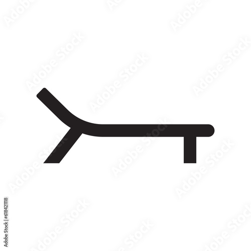 chair icon vector