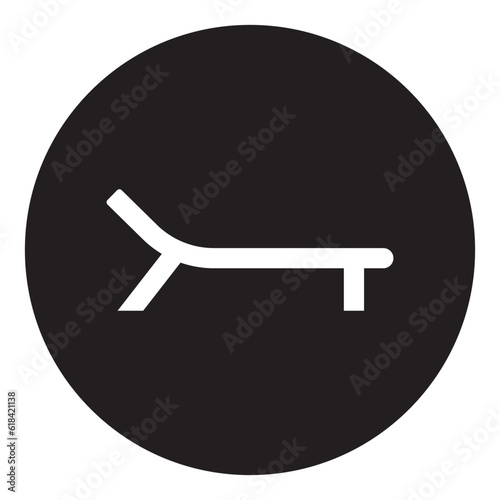 chair icon vector