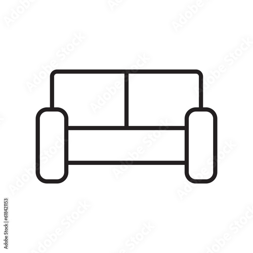 chair icon vector