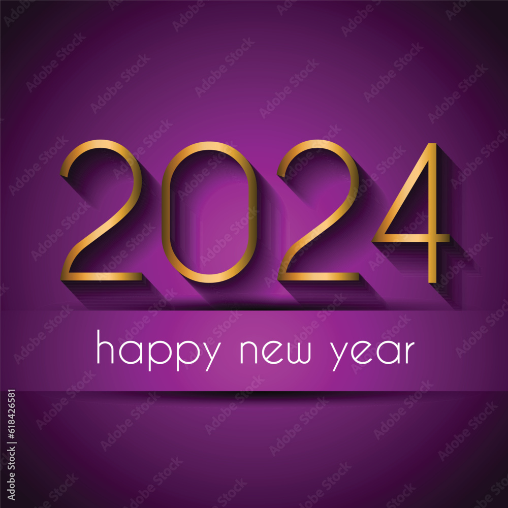2024 Happy New Year background. 2024 Happy New Year background.