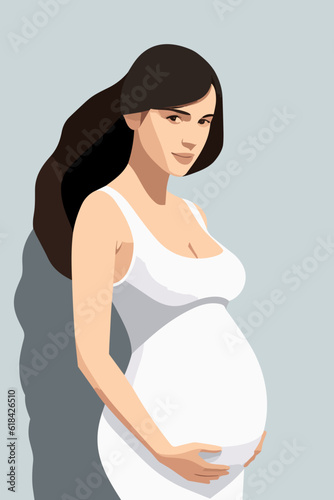 woman pregnancy belly