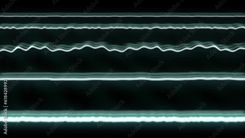 music voice sound waveform visualizer effect