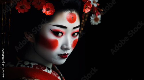 The Beauty and Elegance of Geisha: Capturing Japanese Culture and Tradition - AI Generative 