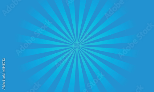 Blue bright and rich background in pop art style ilustration