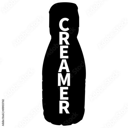 bottle of coffee creamer