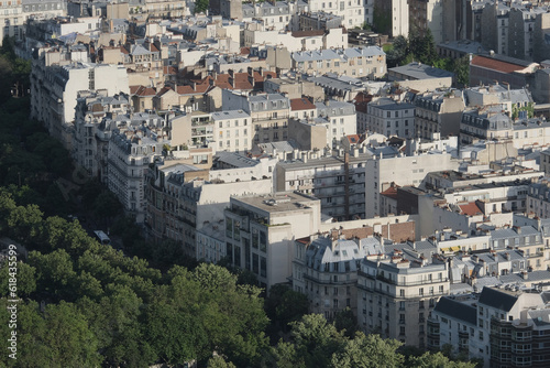 Paris building roofs, photos taken from the heights of Paris.

It gathers many types of buildings with characteristic Parisian roofs, from various districts of the city.
