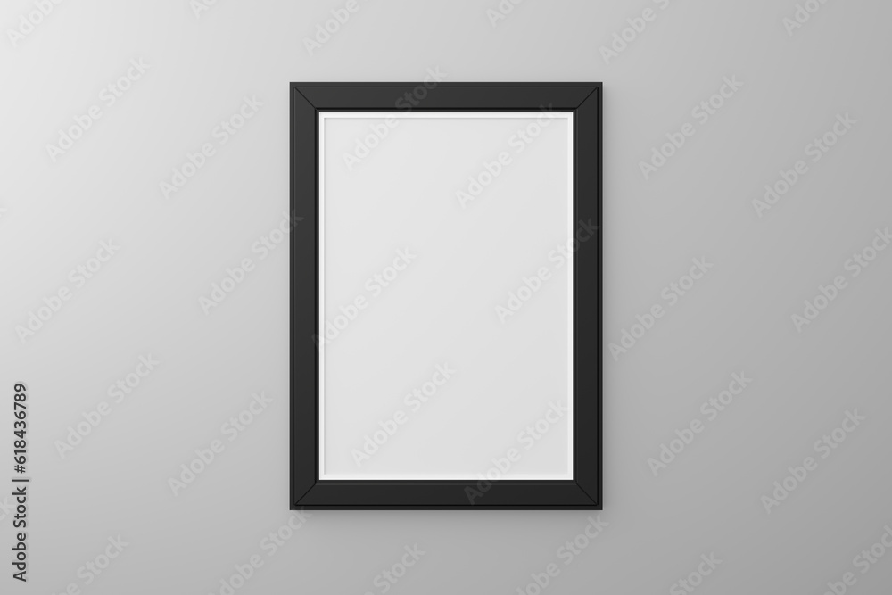 Simple black picture frame（シンプル黒額縁）