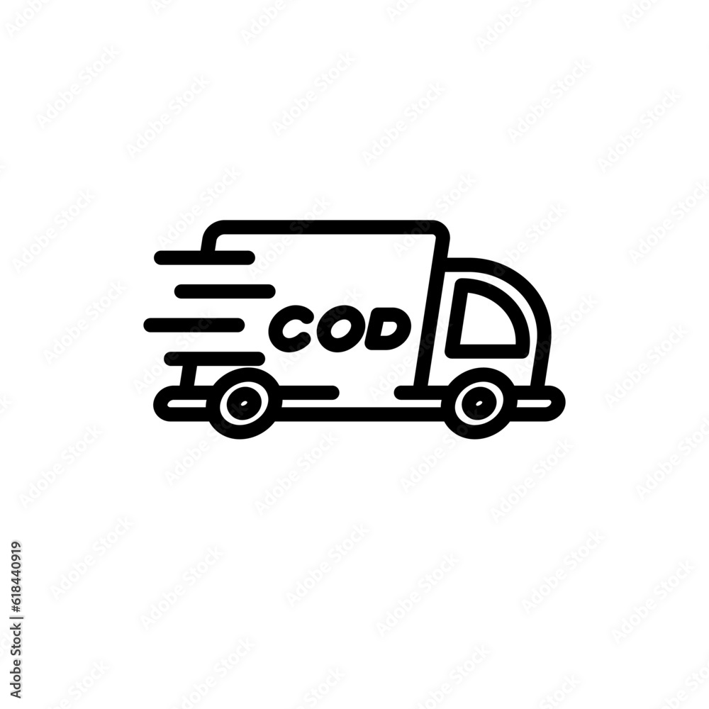 transportation delivery sign symbol vector transportation delivery sign symbol vector