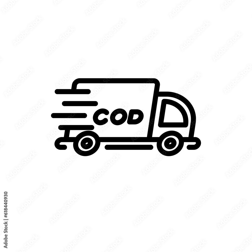 transportation delivery sign symbol vector transportation delivery sign symbol vector
