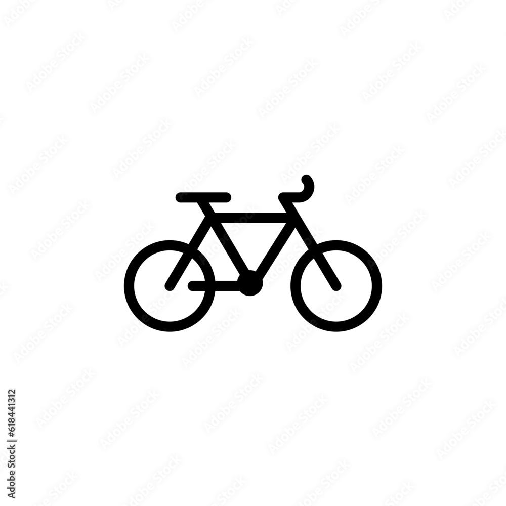 transportation bicycle sign symbol vector transportation bicycle sign symbol vector