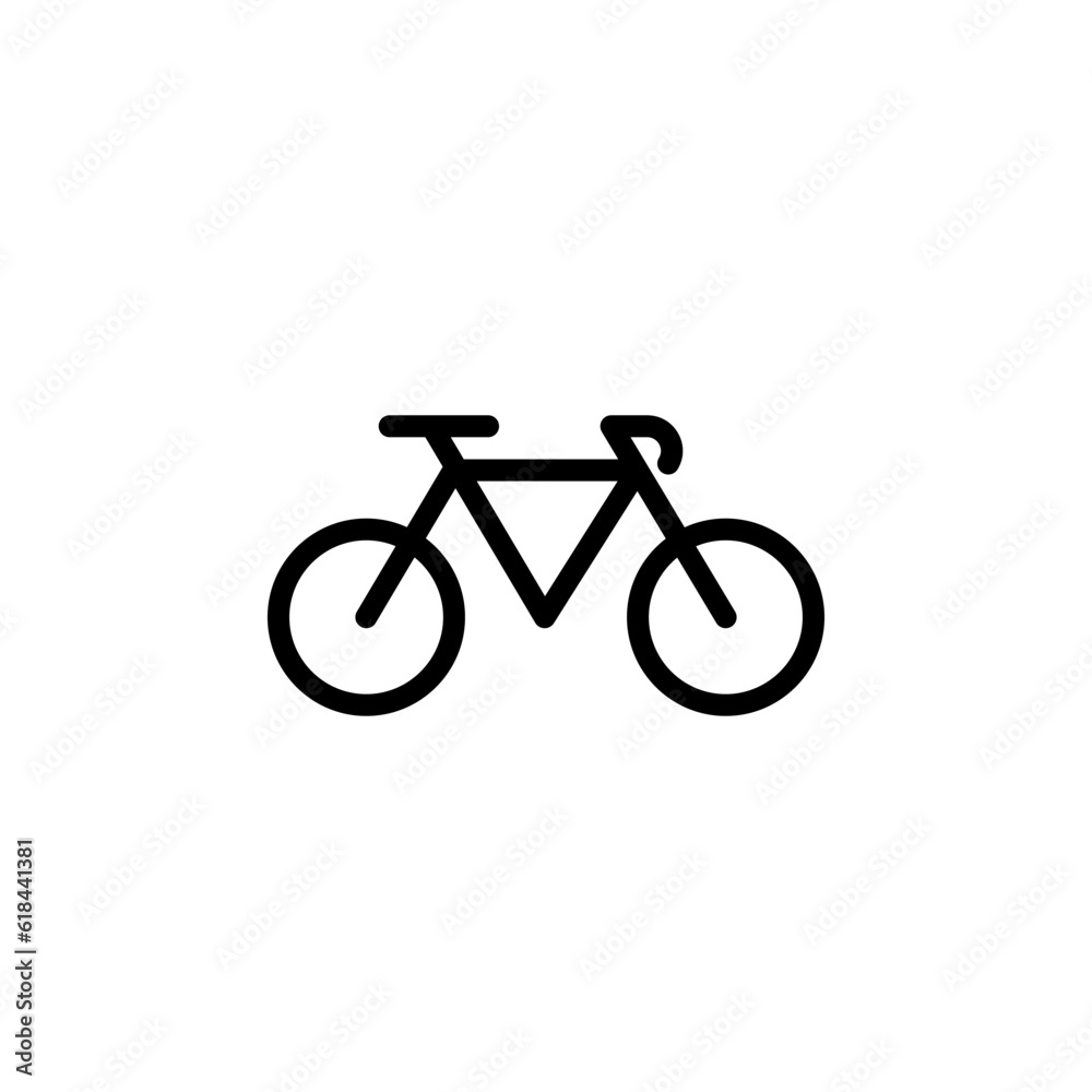 transportation bicycle sign symbol vector transportation bicycle sign symbol vector