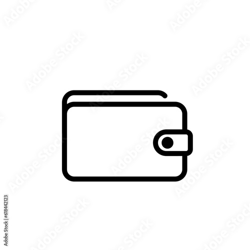 economy wallet sign symbol vector