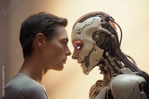 Human and Robot Artificial Intelligence Cooperation Technology Generative AI
