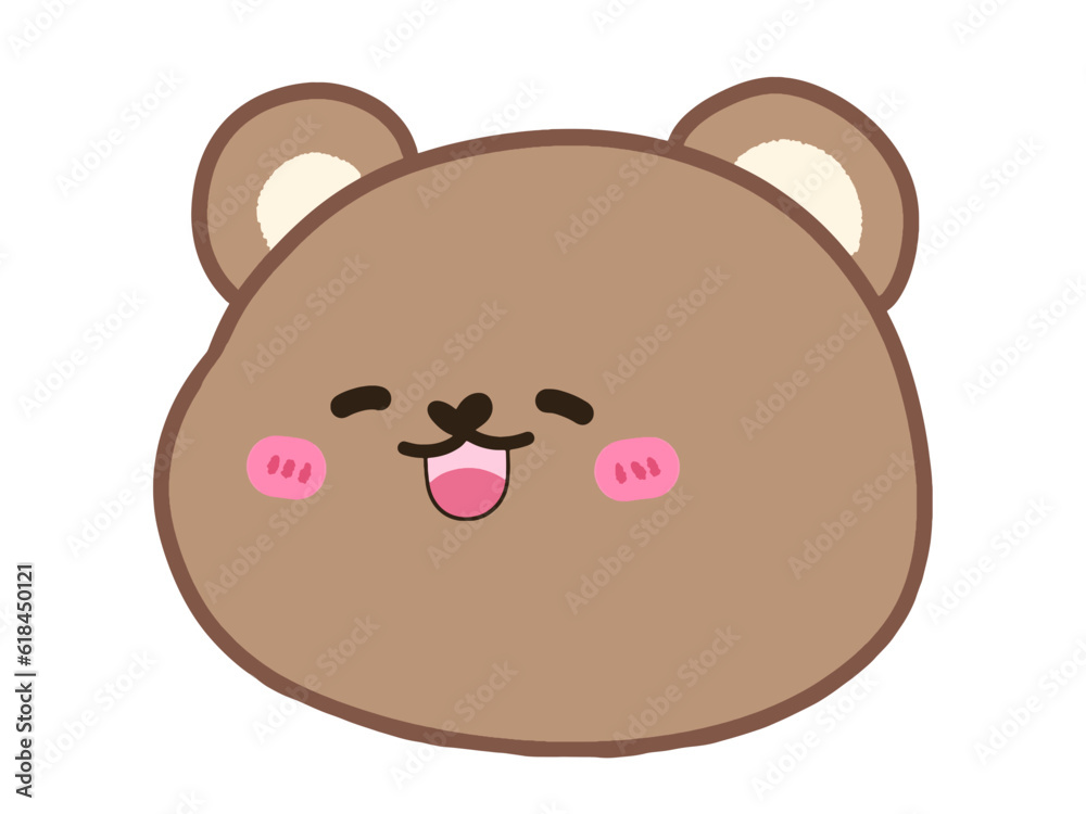 Bear,cartoon,cute icon ,vector, illustration,hand drawn Bear,cartoon,cute icon ,vector, illustration,hand drawn