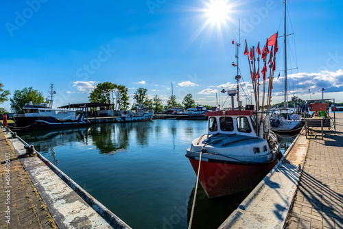 Hafen Thiessow, Halbinsel Mönchgut, Insel Rügen