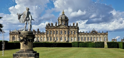 Obraz na plátně Picturesque view of Castle Howard in England.