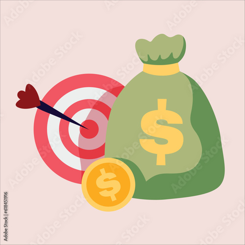 International crowdfunding money raising, growing wealth or being rich from pension or mutual fund, stock market return, money or financial success concept.