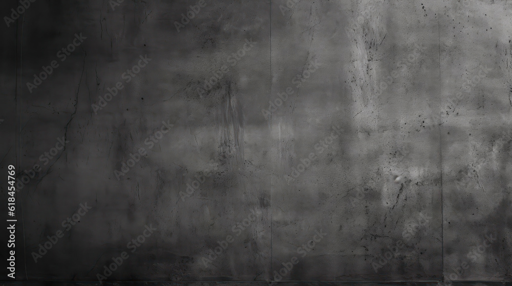 Dark gray abstract cement wall factory wall 
