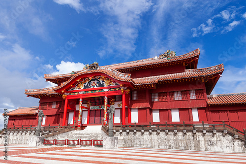2019年10月31日に焼失した首里城
