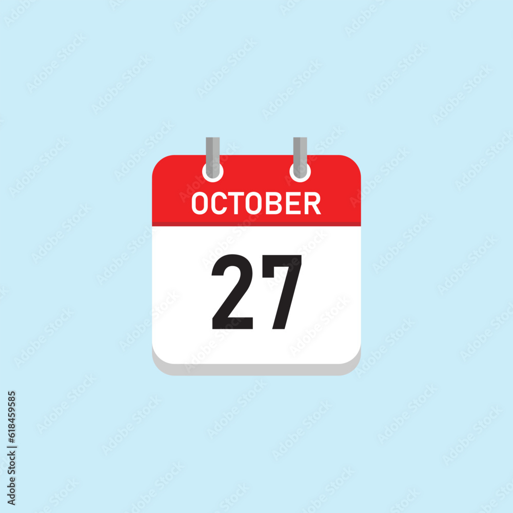 October 27 Concept Design. Vector Illustration. October 27 Concept Design. Vector Illustration.