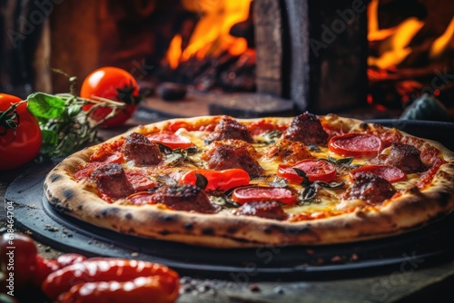Rustic Wood-Fired Pizza