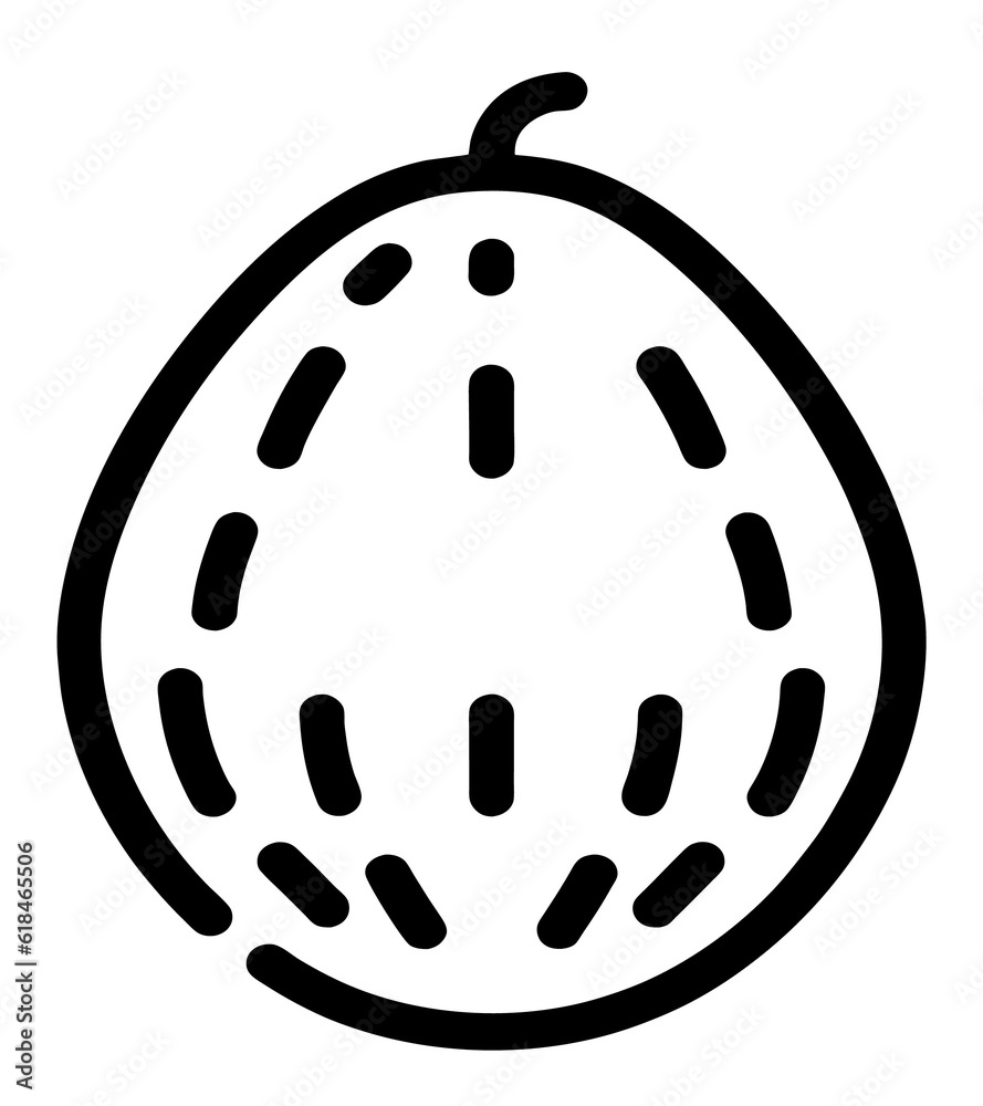 Summer watermelon icon delicious cool and sweet transparent background Summer watermelon icon delicious cool and sweet transparent background