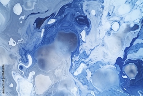 Blue white luxury marble background texture. generative ai