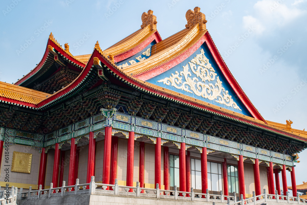 The iconic Taiwanese Performing Arts Center in Taipei, Taiwan