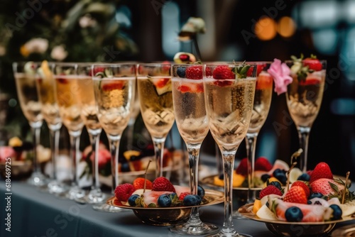 Elegant Champagne Brunch © mindscapephotos
