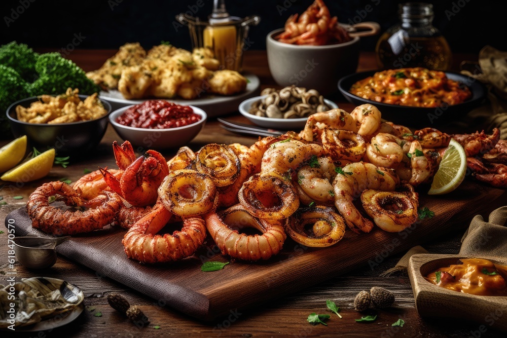 Mediterranean Seafood Feast