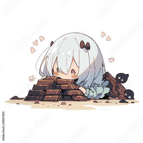 chocolate eating generative ai