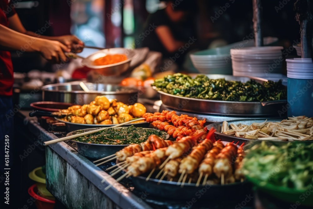 Exotic Thai Street Food