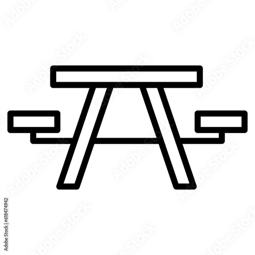 table icon for camp