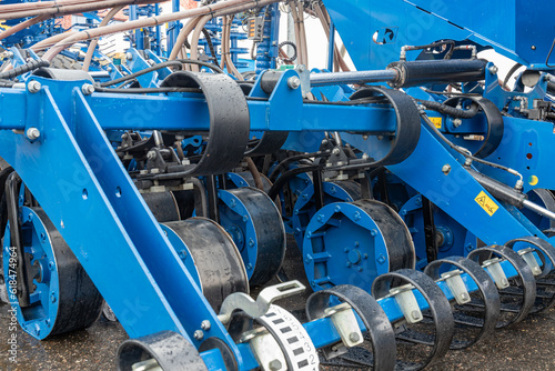 Modern details of agricultural machinery and equipment
