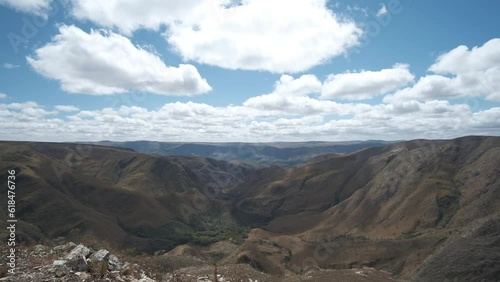 imagem em movimento da Serra da Canastra, Brasil