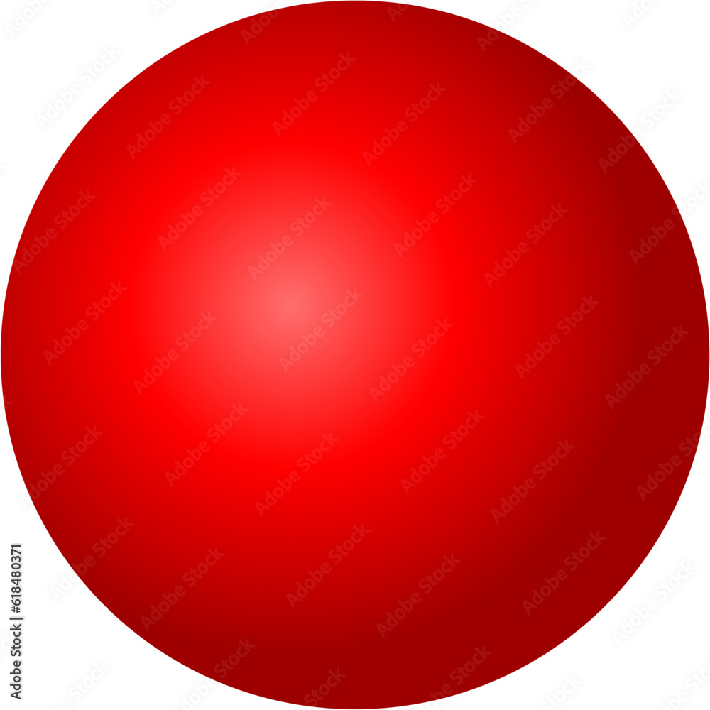 red glossy ball red glossy ball