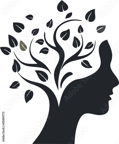 natural therapy mind for health logo designs simple modern