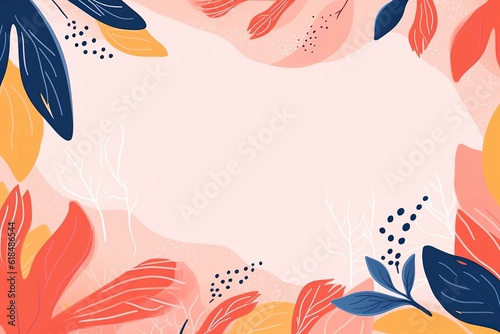 Abstract floral background