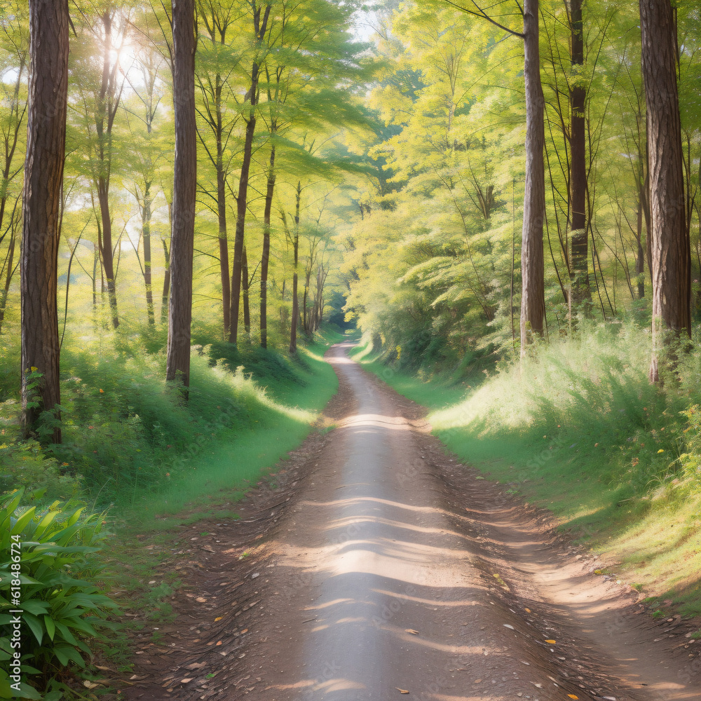 Fototapeta premium Forest paths