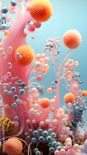 bacteria under microscope © Olya Fedorova