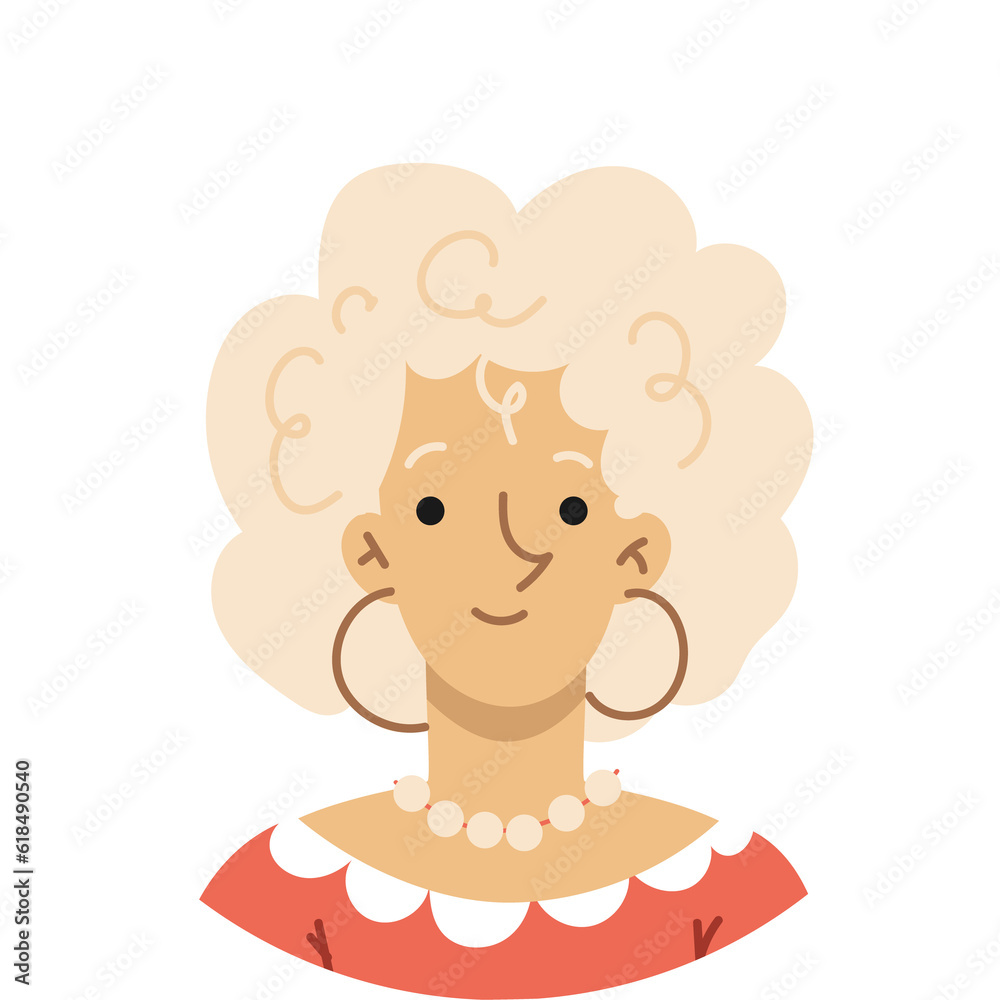 Blonde Woman Portrait