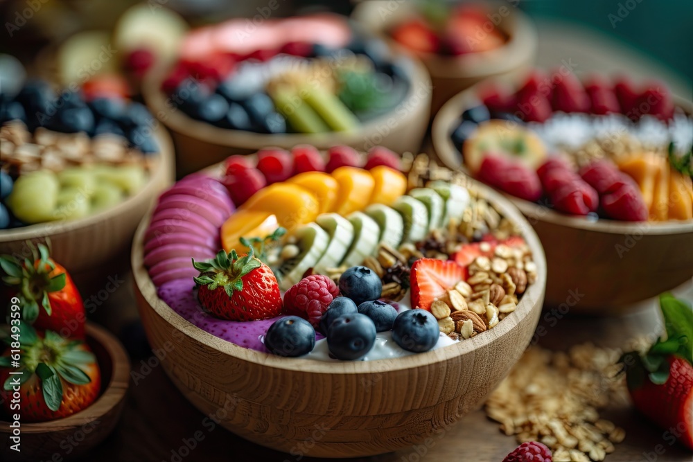 Fruit Smoothie Bowl