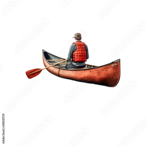 kayaking made by midjeorney