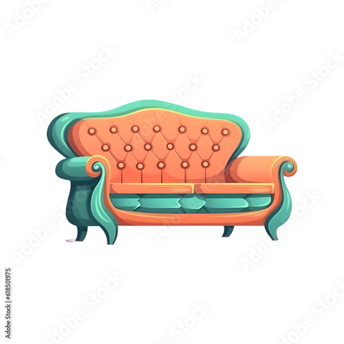sofa made by midjeorney