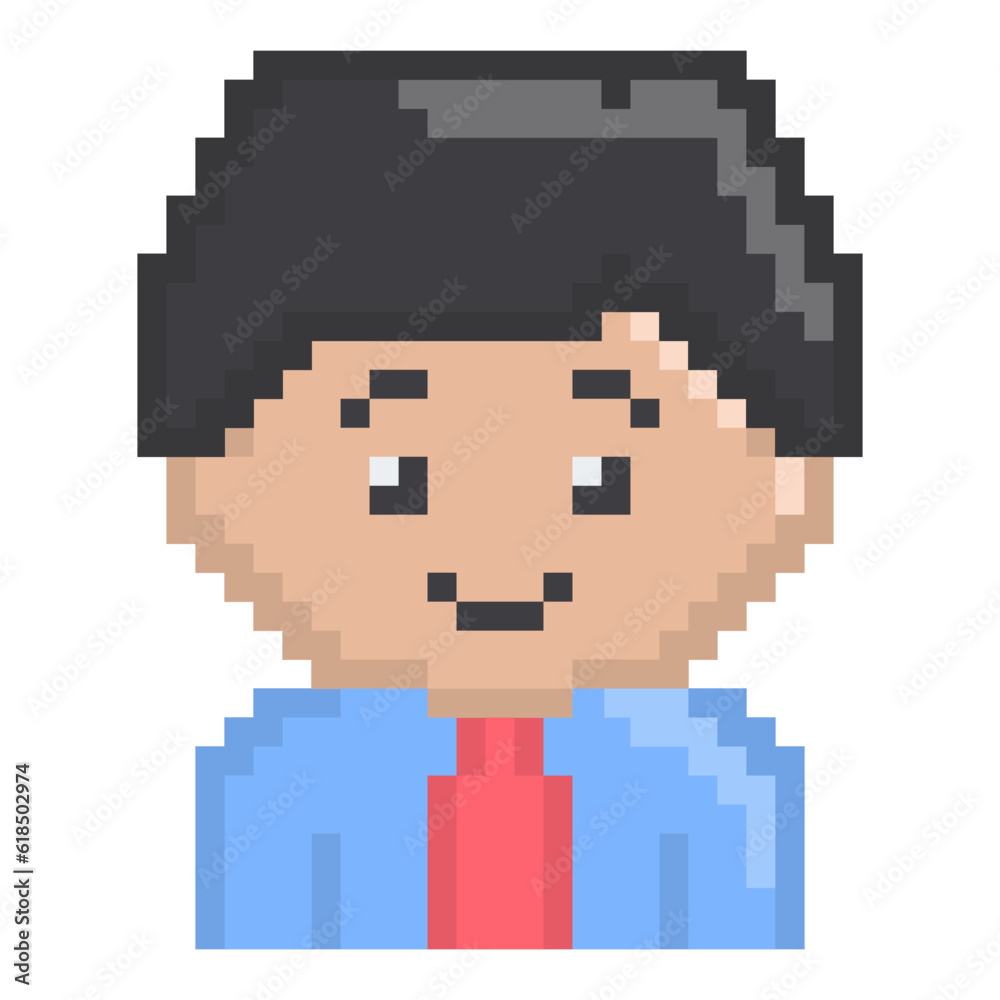 Fototapeta premium Pixel Avatars