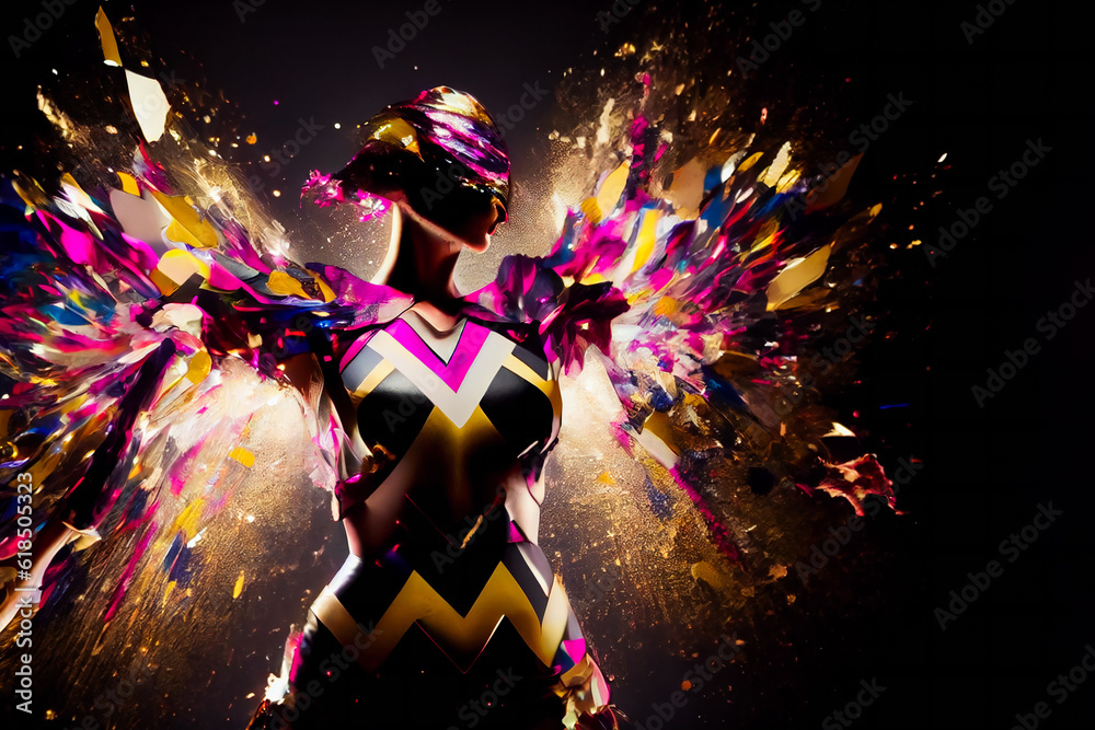 Unleashing the Power of Abstract Fashion. An Explosion of Style and Beauty . A Mesmerizing Display of Elegance and Abstract Design. A Dress Like No Other . Generative AI Unleashing the Power of Abstract Fashion. An Explosion of Style and Beauty . A Mesmerizing Display of Elegance and Abstract Design. A Dress Like No Other . Generative AI