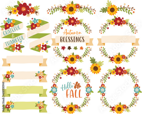 Fall, Autumn, flowers